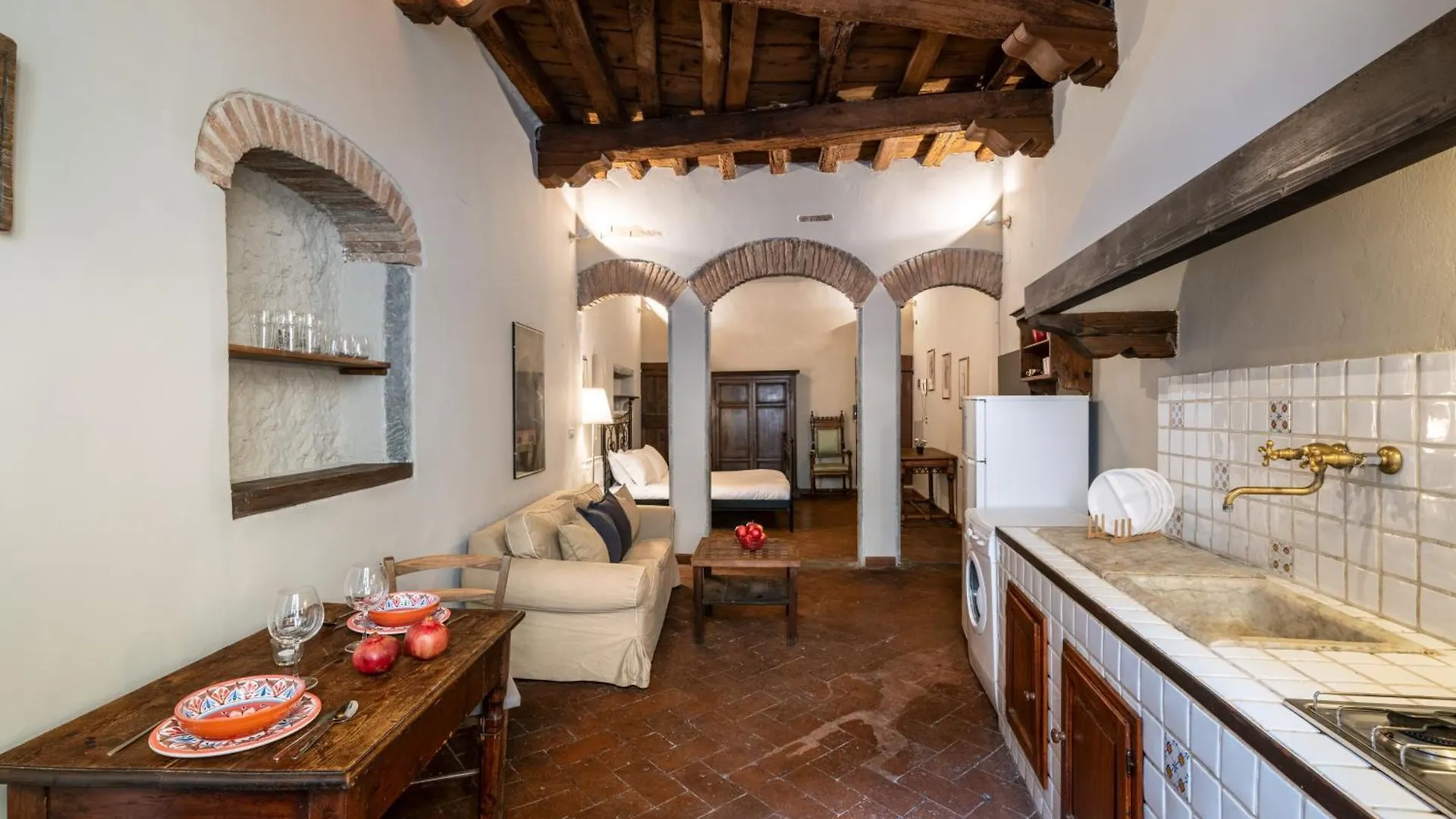 Santa Croce Junior Suite - Dolcevita Holiday Florencja Apartament